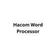 Programikonen: Hacom Word Processor