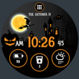 أيقونة البرنامج: Halloween Watch Face Husk…