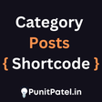 Programikonen: Category Posts Shortcode