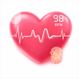 Programın simgesi: Heart Rate Monitor Heart …