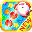 أيقونة البرنامج: Candy Gems Christmas - Ma…