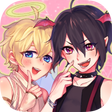 プログラムのアイコン：Snuggle with Angel and De…