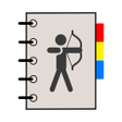 プログラムのアイコン：Archery Score Keeper