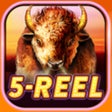 أيقونة البرنامج: Buffalo 5-Reel Deluxe Slo…