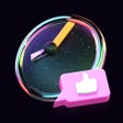 أيقونة البرنامج: PureClock -  Clear widget