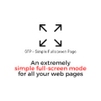 SFP - Simply Fullscreen Page