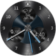 Icon of program: Black Metal HD Watch Face