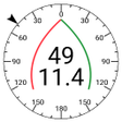 プログラムのアイコン：SailTimer Wind Gauge