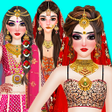 Иконка программы: Indian Bridal Makeover Ga…