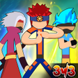 Иконка программы: Stickman Ninja - 3v3 Batt…