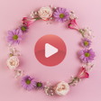 Ikona programu: Roses animated Stickers W…