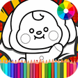 プログラムのアイコン：BT21 coloring game