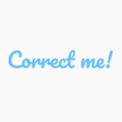 Correct me icon