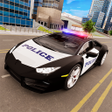Иконка программы: Police Car Real Drift Sim…