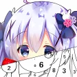 kawaii Anime - Color by Number