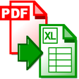 Ikon program: Free PDF to Excel Convert…