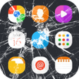 أيقونة البرنامج: Broken Screen with Crack …