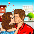 Kissing Game - kiss your girlfriend icon