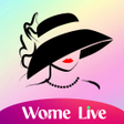 プログラムのアイコン：Wome Live - Video Chat  F…