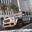 Driving Mercedes G65 SUV  City  Offroad