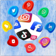 程序图标：All social media network …