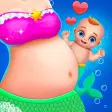 Mermaid Mom  Newborn - Babysitter Game