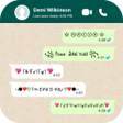 Ikon program: Chat Styles Fonts for Wha…