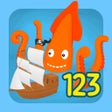 أيقونة البرنامج: Learn to count 123 pirate…