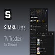 Biểu tượng của chương trình: Simkl Lists: TV, Anime, M…