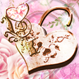 プログラムのアイコン：ハートと鍵の壁紙きせかえ　Locked Heart
