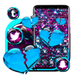 أيقونة البرنامج: Glitter Broken Heart Them…