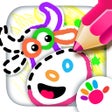 プログラムのアイコン：Bini Coloring  Drawing Ga…