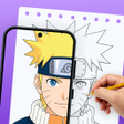 プログラムのアイコン：AR Drawing: Anime  Art Sk…