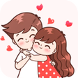 Ícone do programa: Romantic stickers:WAStick…