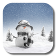 Иконка программы: Snowman Live Wallpaper