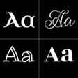 プログラムのアイコン：Fonts : Fonts Keyboard 20…