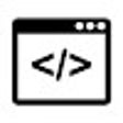 ไอคอนของโปรแกรม: Syntax Highlight Code Blo…