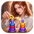ไอคอนของโปรแกรม: Romantic Nuts  Bolts Sort…