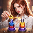 프로그램 아이콘: Romantic Nuts Bolts Sort…
