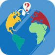 プログラムのアイコン：QuestiOnMap quiz. Geograp…