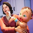 أيقونة البرنامج: Naughty Baby Life Mom Sim…