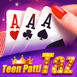 أيقونة البرنامج: Teen Patti Taz: 3 Patti P…