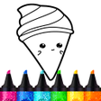 程序图标：Kawaii Glitter Coloring B…