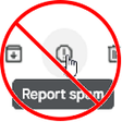 Icoon van programma: Hide Report Spam Button i…