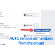 Remove members from group for Facebook™