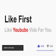 Icon of program: Like First: youtube editi…