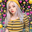 プログラムのアイコン：Emoji Background Photo Ed…