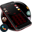 Icon of program: Circle Black Red Phone Di…