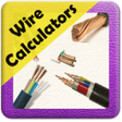 Electric wire calculator icon