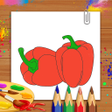 Icon of program: Vegetables Coloring Book …
